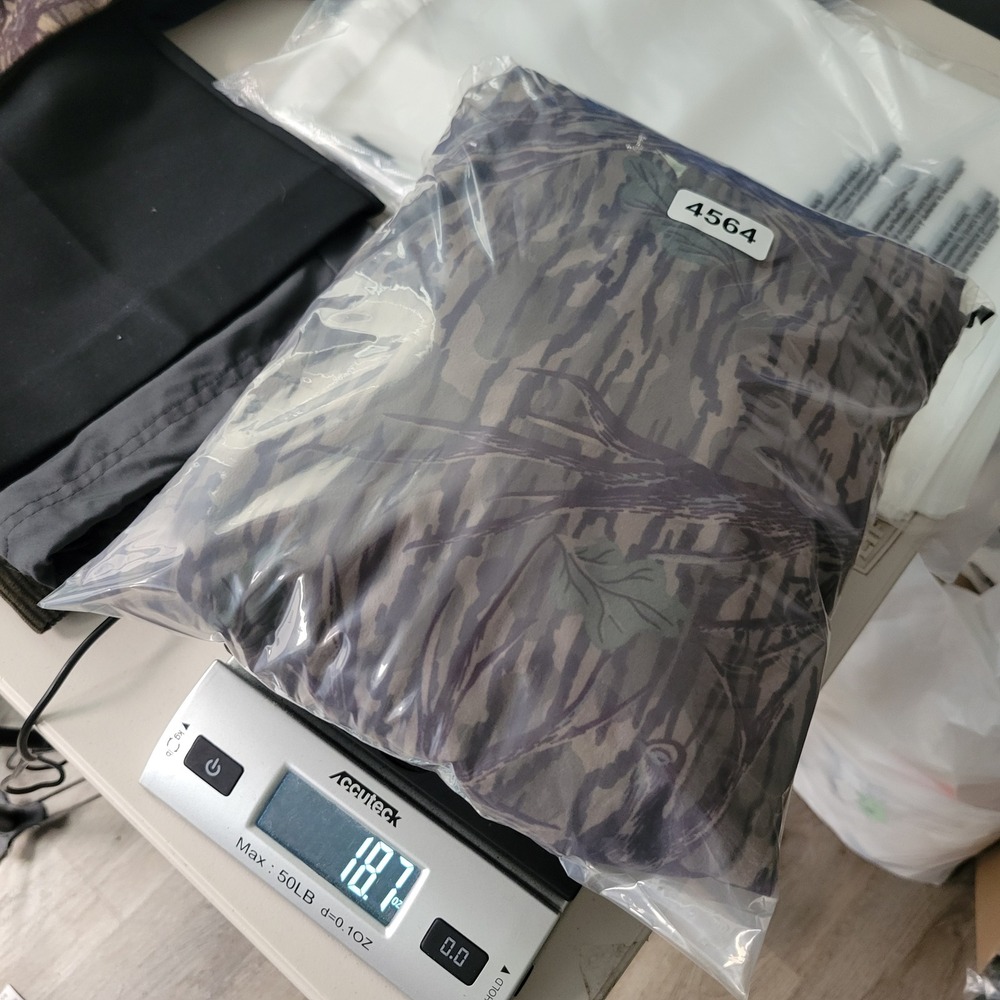 Pella Products Hooded Jacket Mens XL Brown Tree Bark Camo Full Zip Mossy OAK USA - Picture 9 of 9